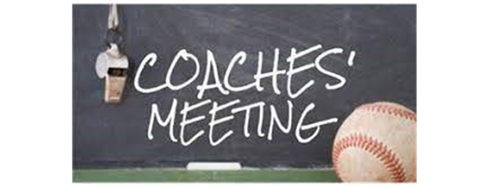 2026 Spring Managers Meeting - Monday, March 9, 2026 - 7-9:30pm / BRMS - Caf A